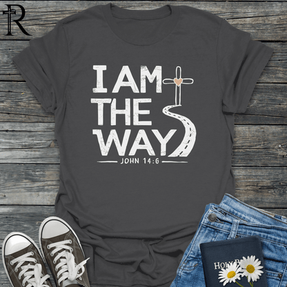 I Am the Way - Heart Cross Road - T-Shirt