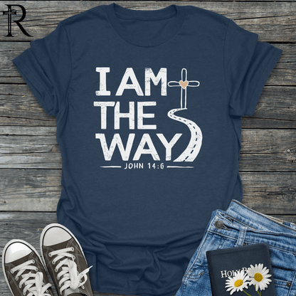 I Am the Way - Heart Cross Road - T-Shirt