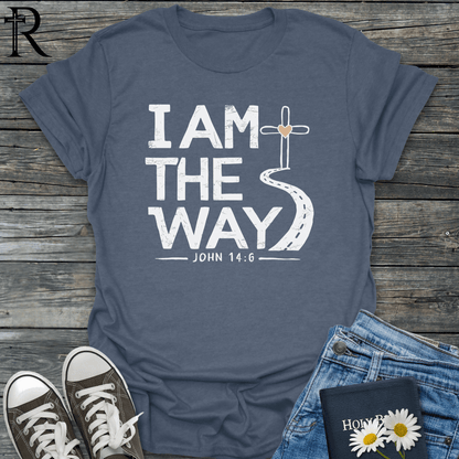 I Am the Way - Heart Cross Road - T-Shirt