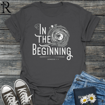 In The Beginning - Swirling Universe - T-Shirt