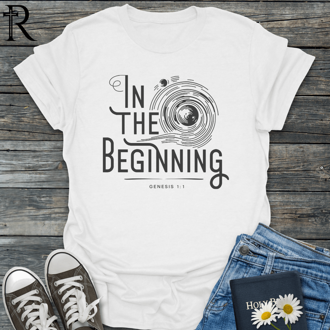 In The Beginning - Swirling Universe - T-Shirt