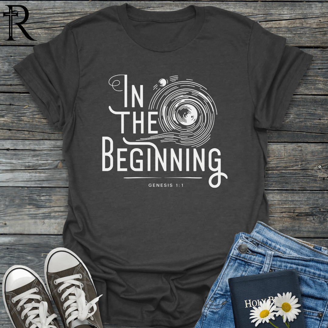 In The Beginning - Swirling Universe - T-Shirt