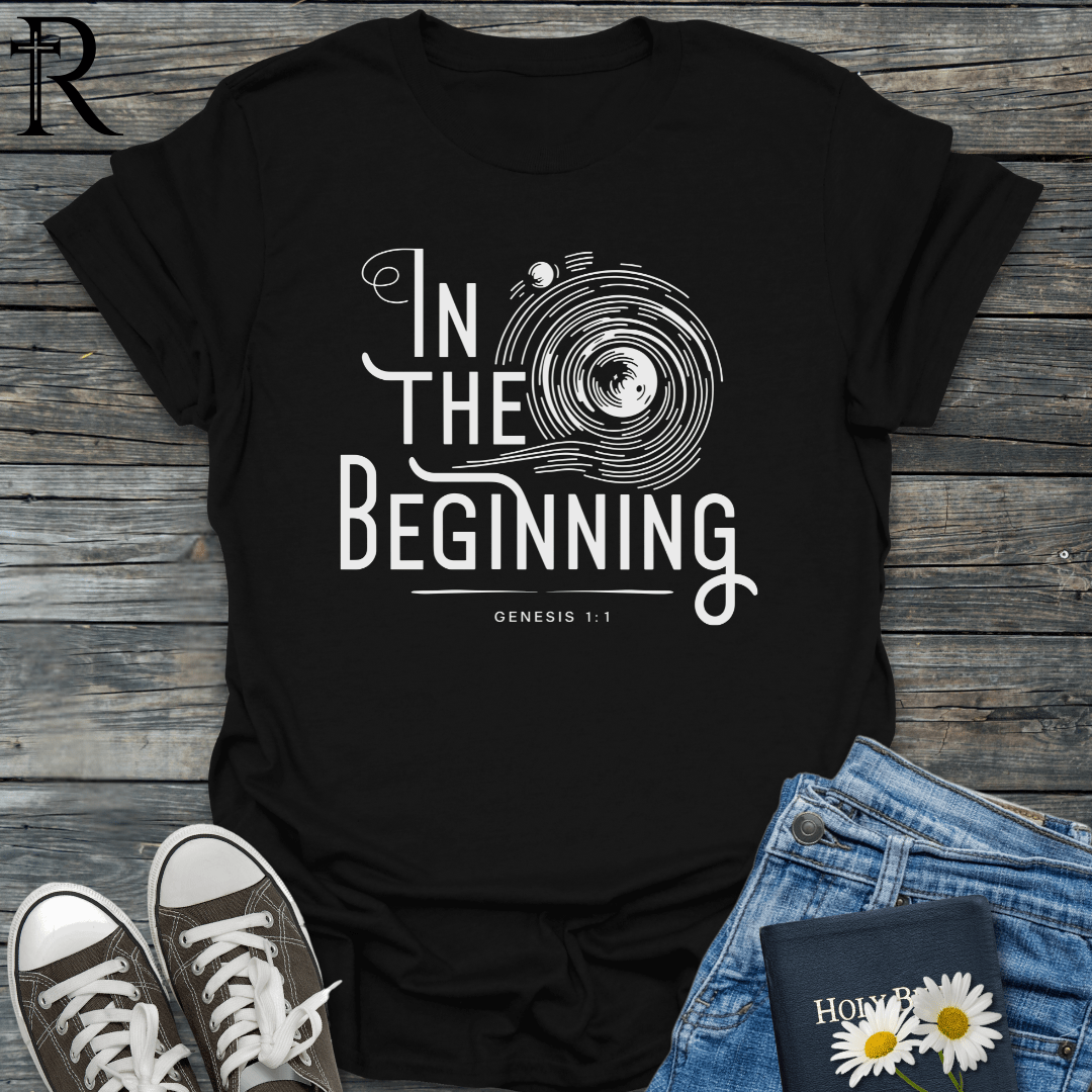 In The Beginning - Swirling Universe - T-Shirt