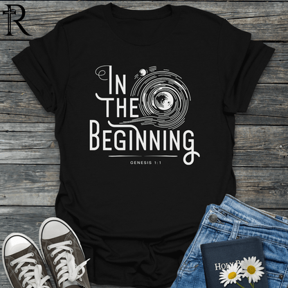 In The Beginning - Swirling Universe - T-Shirt