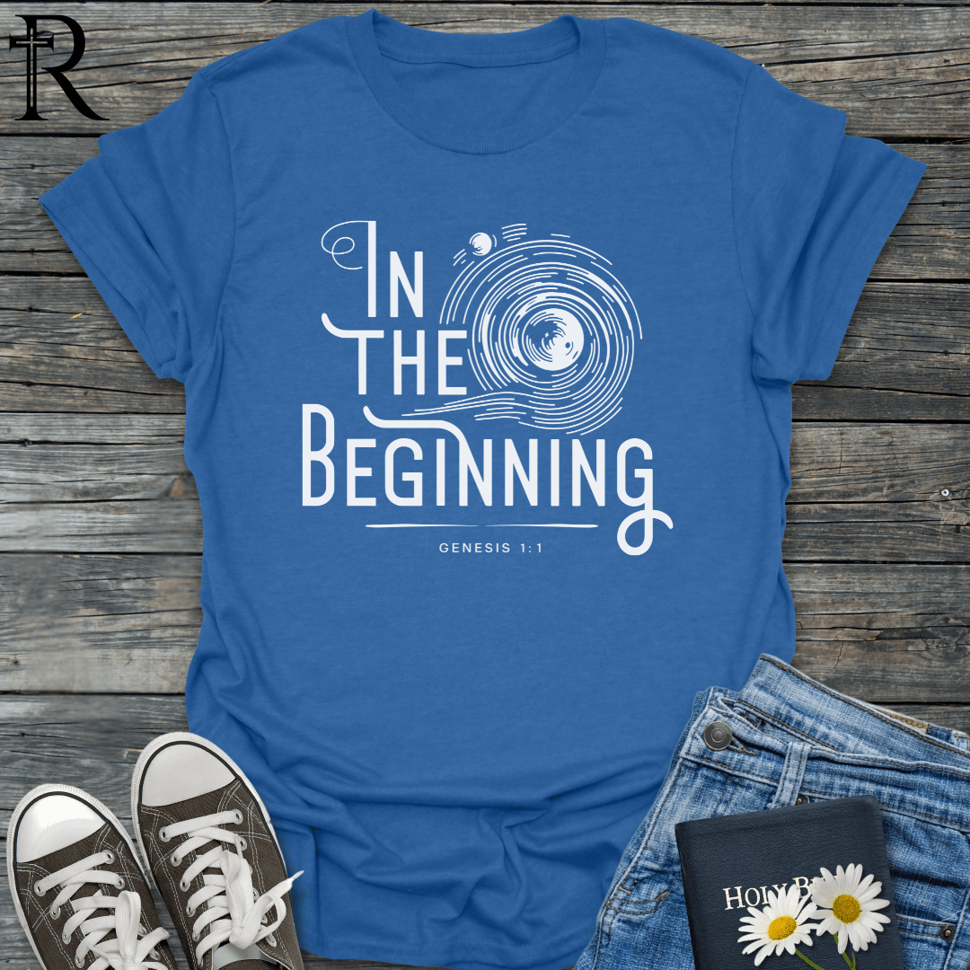 In The Beginning - Swirling Universe - T-Shirt