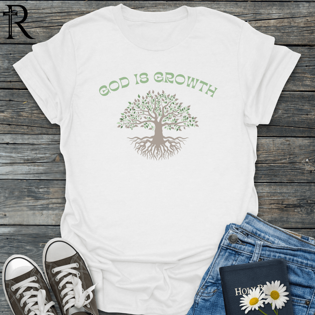 God is Growth - Tree of Life - T-Shirt