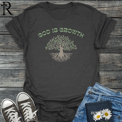 God is Growth - Tree of Life - T-Shirt