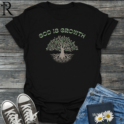 God is Growth - Tree of Life - T-Shirt