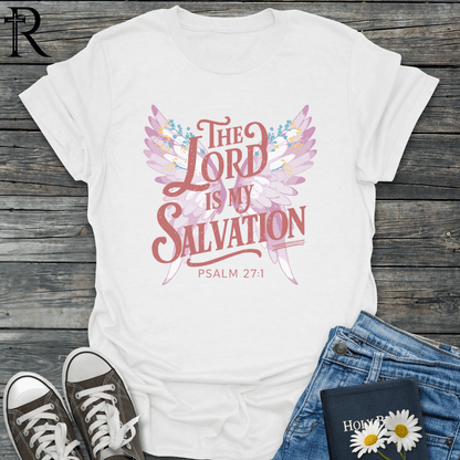 The Lord is my Salvation - Angel Wings - T-Shirt