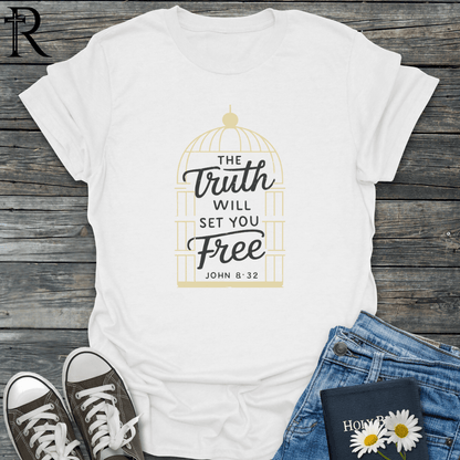 The Truth Will Set You Free - Birdcage - T-Shirt