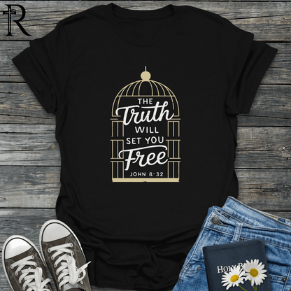 The Truth Will Set You Free - Birdcage - T-Shirt