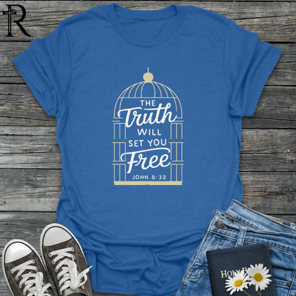 The Truth Will Set You Free - Birdcage - T-Shirt