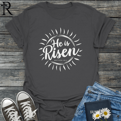 He is Risen - Sunshine Shape - T-Shirt