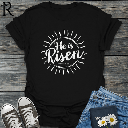 He is Risen - Sunshine Shape - T-Shirt