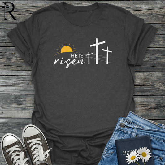 He is Risen - Scene - T-Shirt