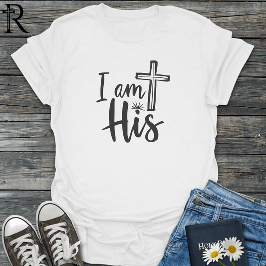 I am His - Joyful Typography - T-Shirt