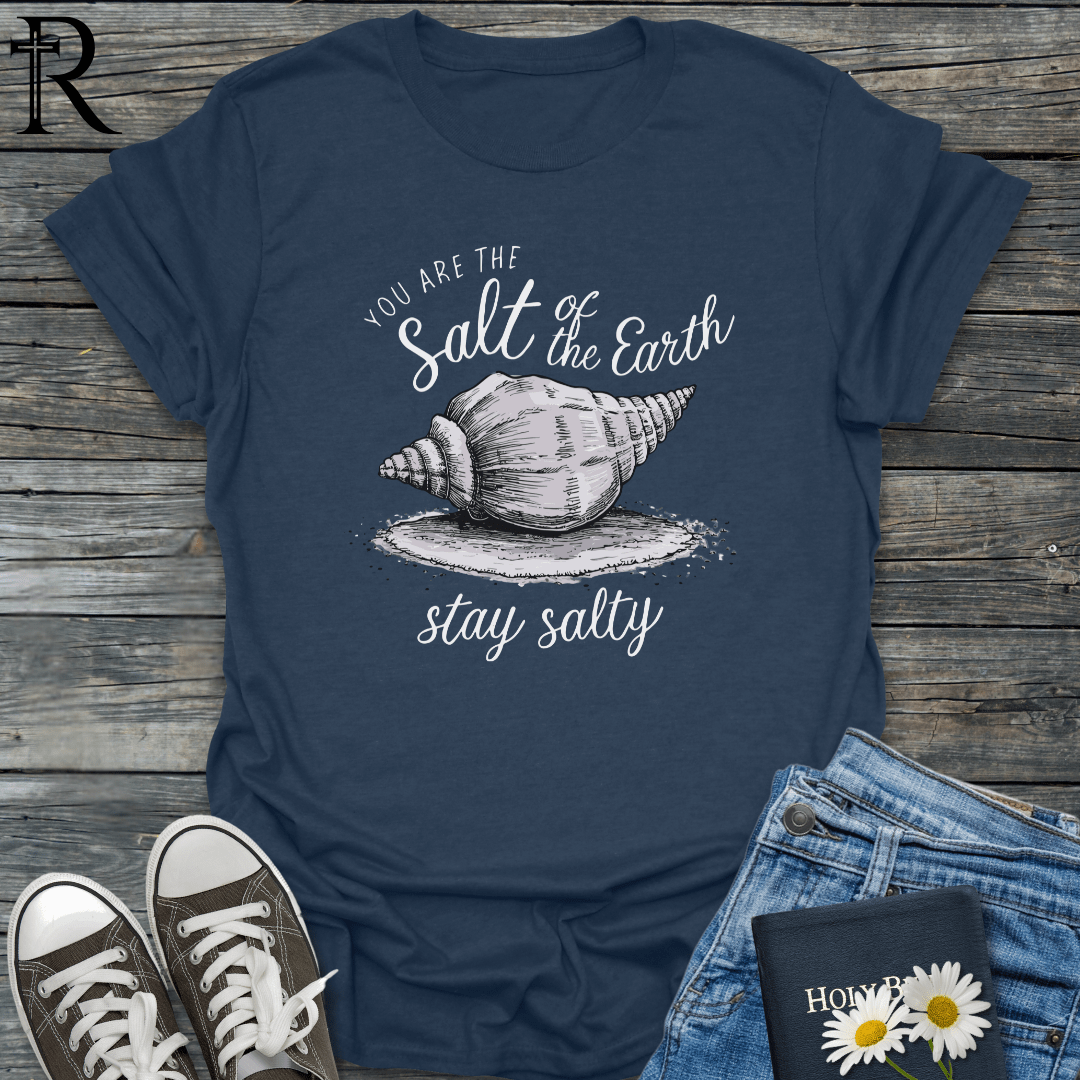 You are the Salt of the Earth - Seashell - T-Shirt