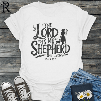 The Lord is My Shepherd - Silhouette - T-Shirt