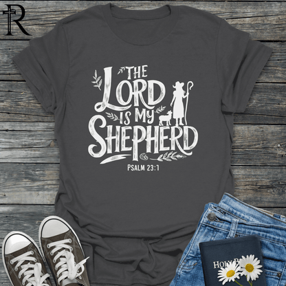 The Lord is My Shepherd - Silhouette - T-Shirt