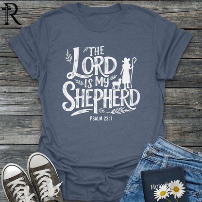 The Lord is My Shepherd - Silhouette - T-Shirt