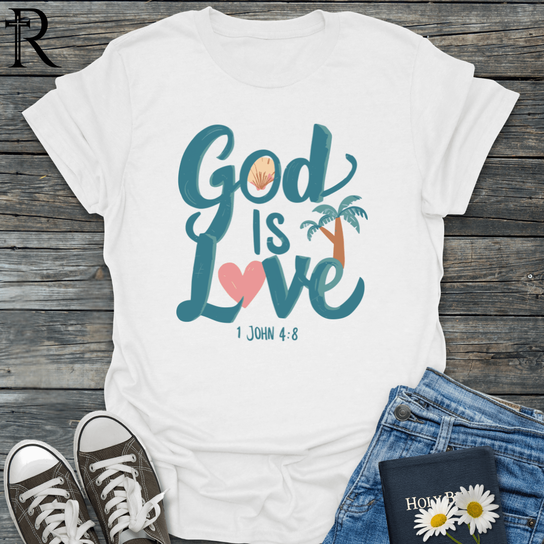 God is Love - Seaside- T-Shirt