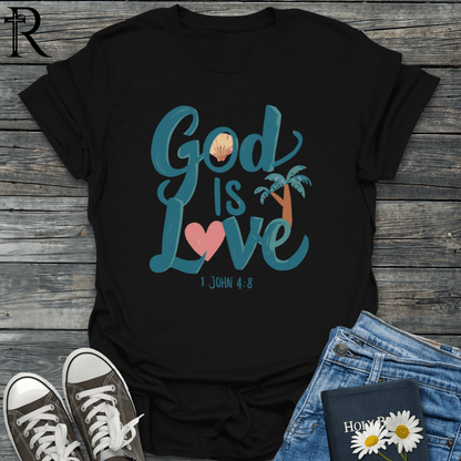 God is Love - Seaside- T-Shirt