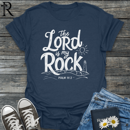 The Lord is My Rock - Island - T-Shirt