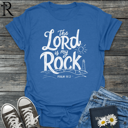 The Lord is My Rock - Island - T-Shirt