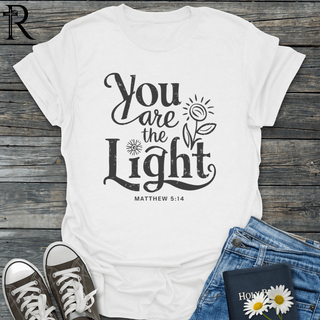 You Are the Light - Light Flower - T-Shirt