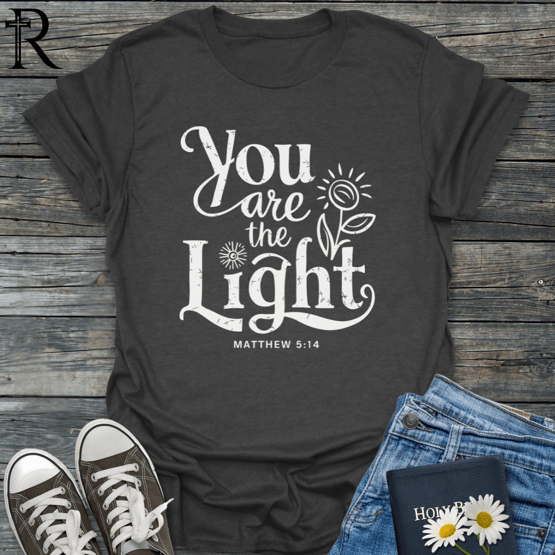 You Are the Light - Light Flower - T-Shirt