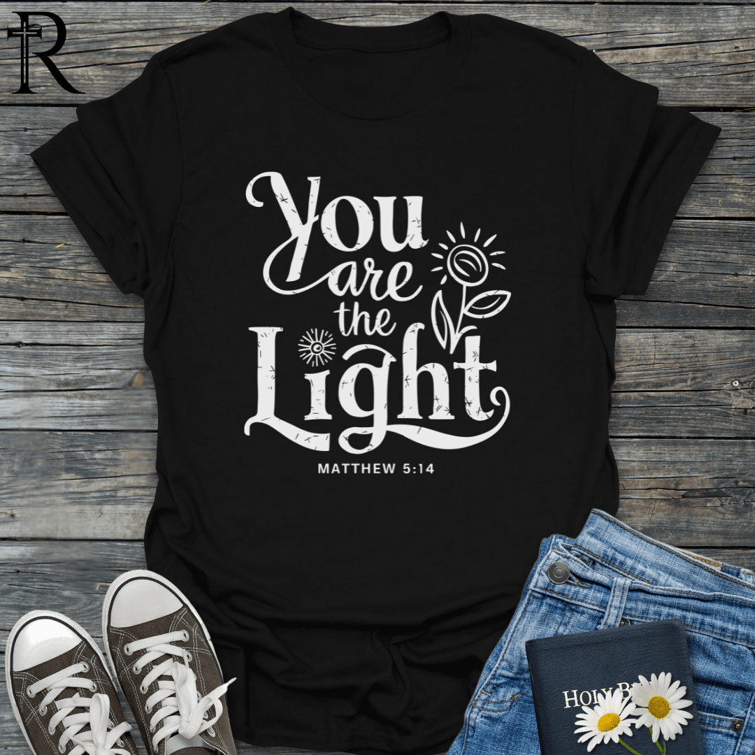 You Are the Light - Light Flower - T-Shirt