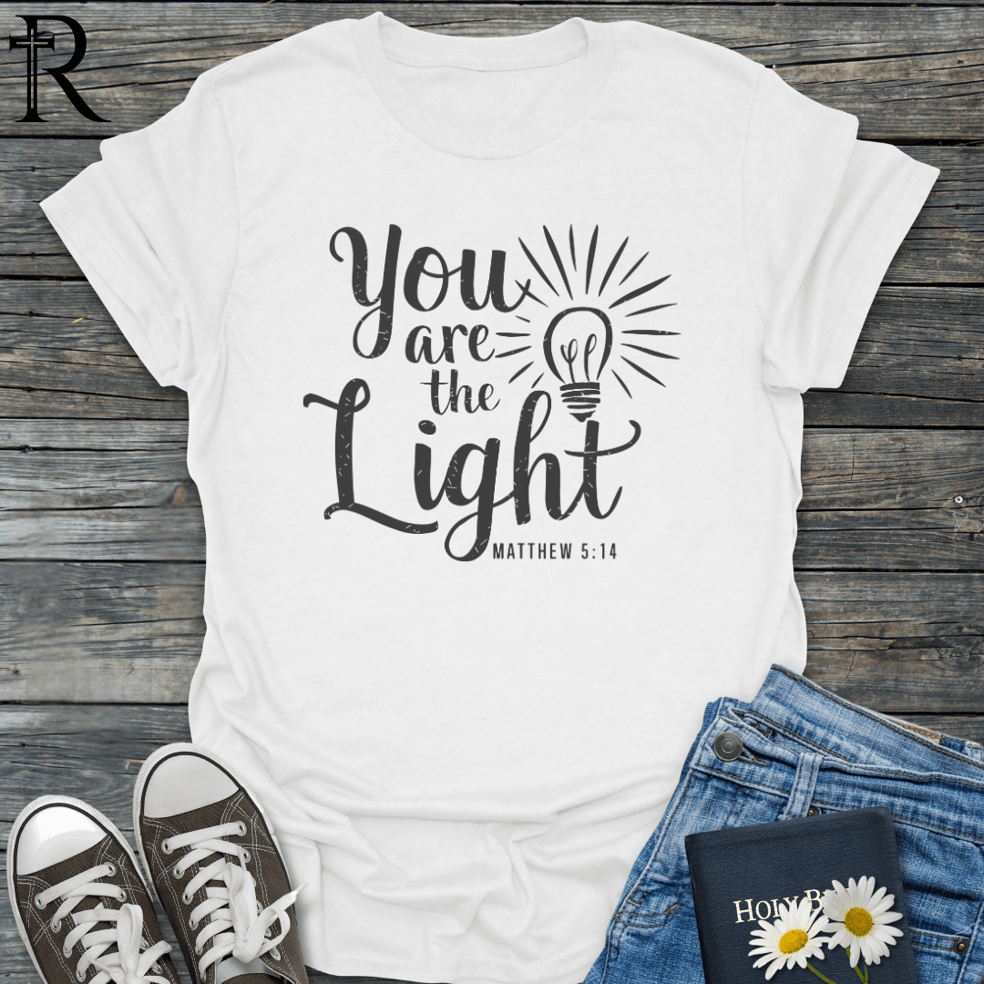 You Are the Light - Lightbulb - T-Shirt