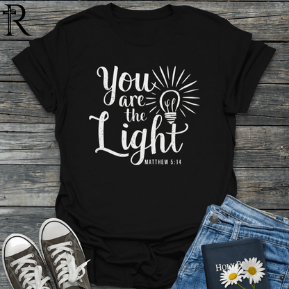 You Are the Light - Lightbulb - T-Shirt