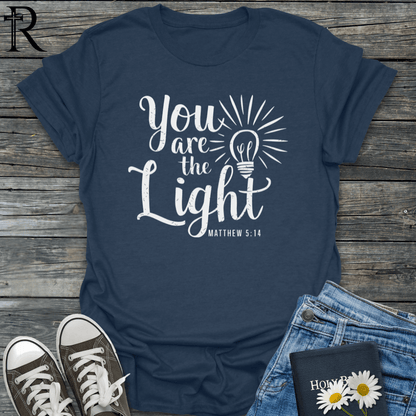 You Are the Light - Lightbulb - T-Shirt