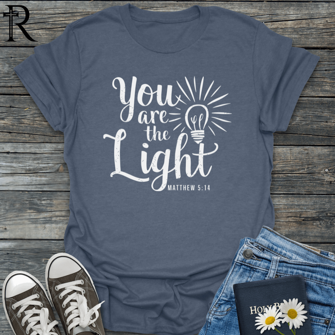 You Are the Light - Lightbulb - T-Shirt