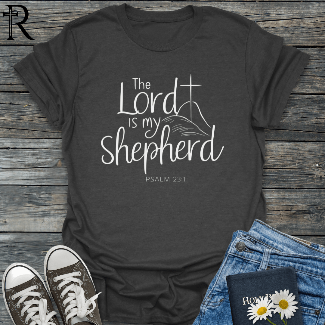 The Lord is My Shepherd - Simple Art - T-Shirt