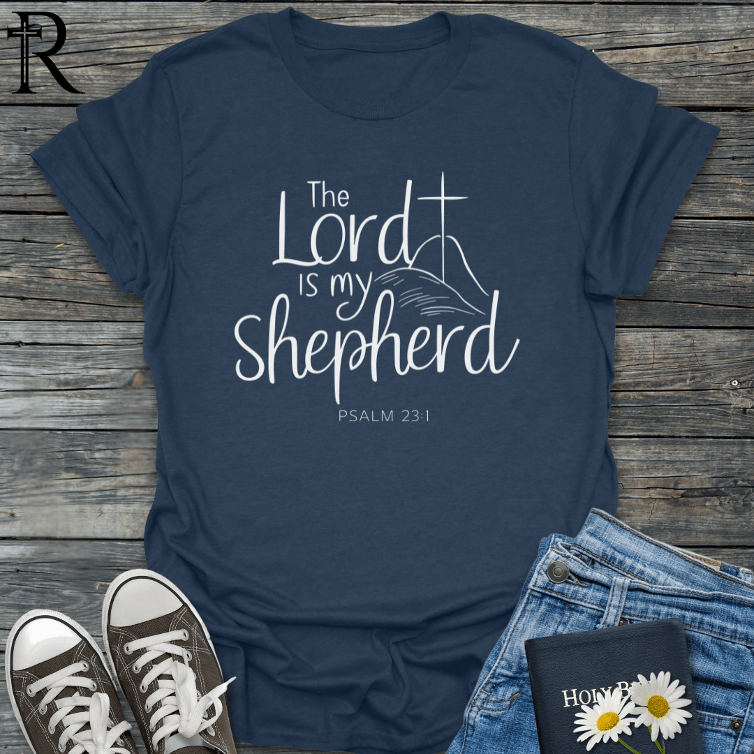 The Lord is My Shepherd - Simple Art - T-Shirt