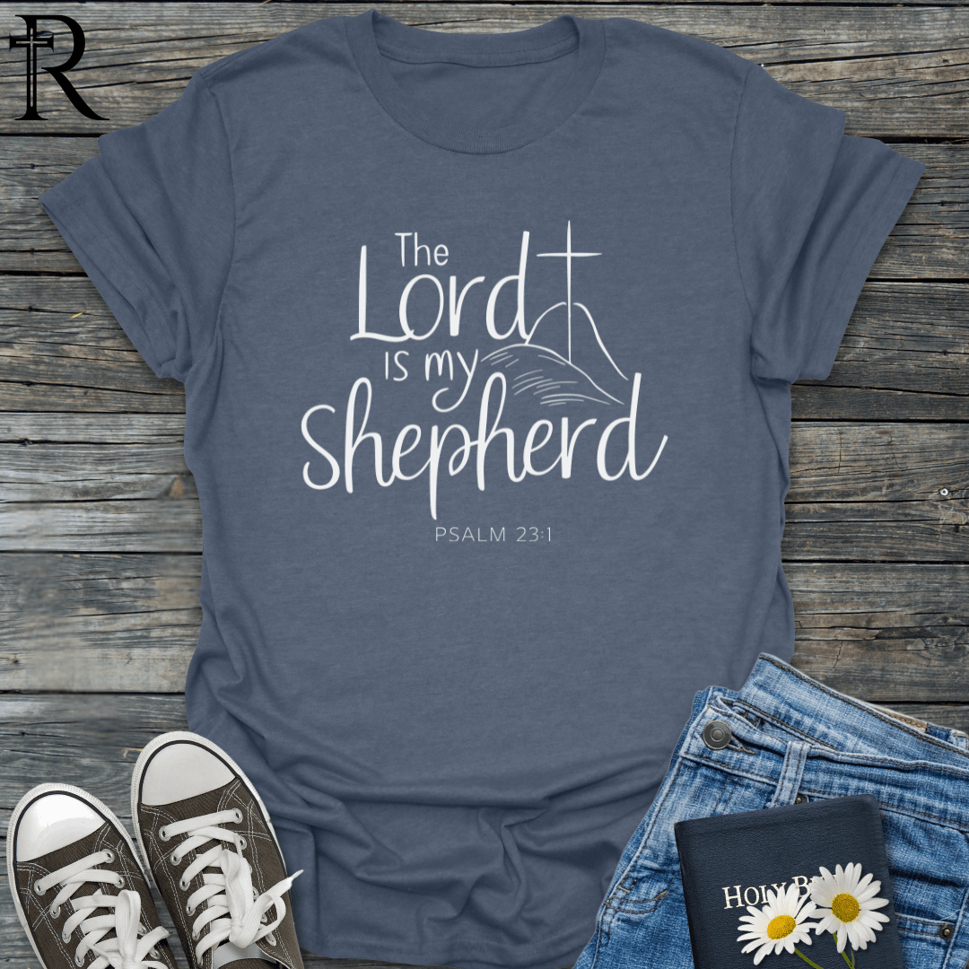 The Lord is My Shepherd - Simple Art - T-Shirt