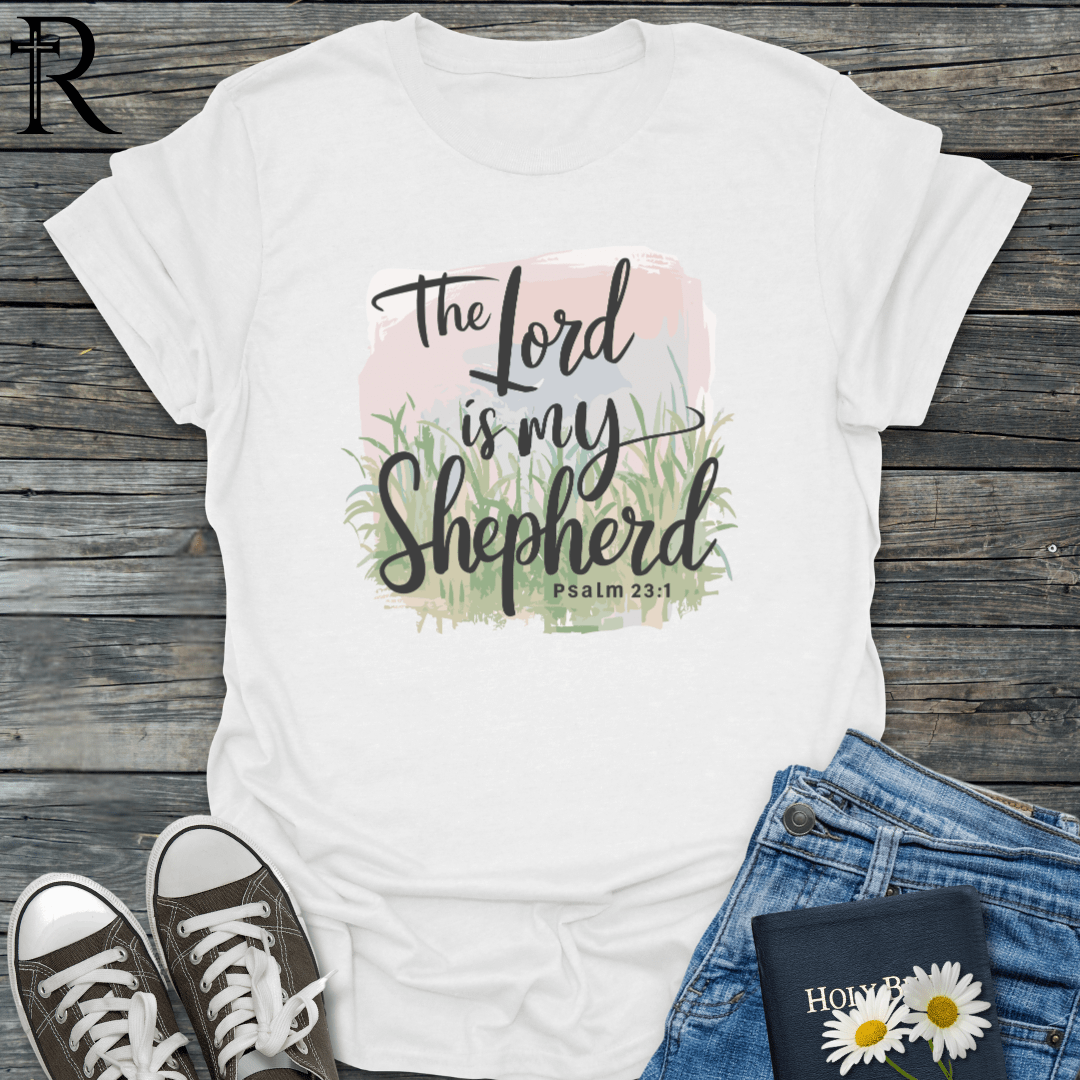 The Lord is My Shepherd - Pastel Pasture - T-Shirt