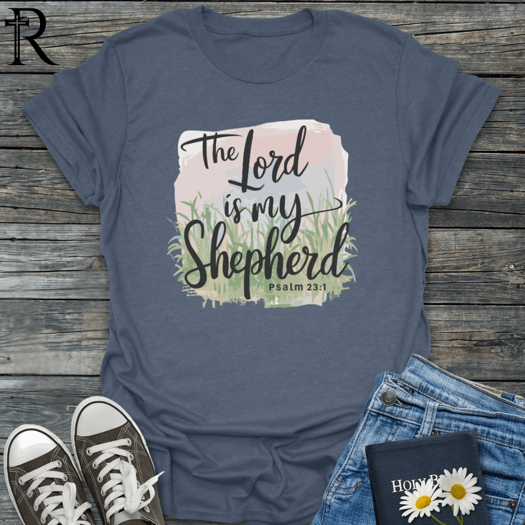 The Lord is My Shepherd - Pastel Pasture - T-Shirt